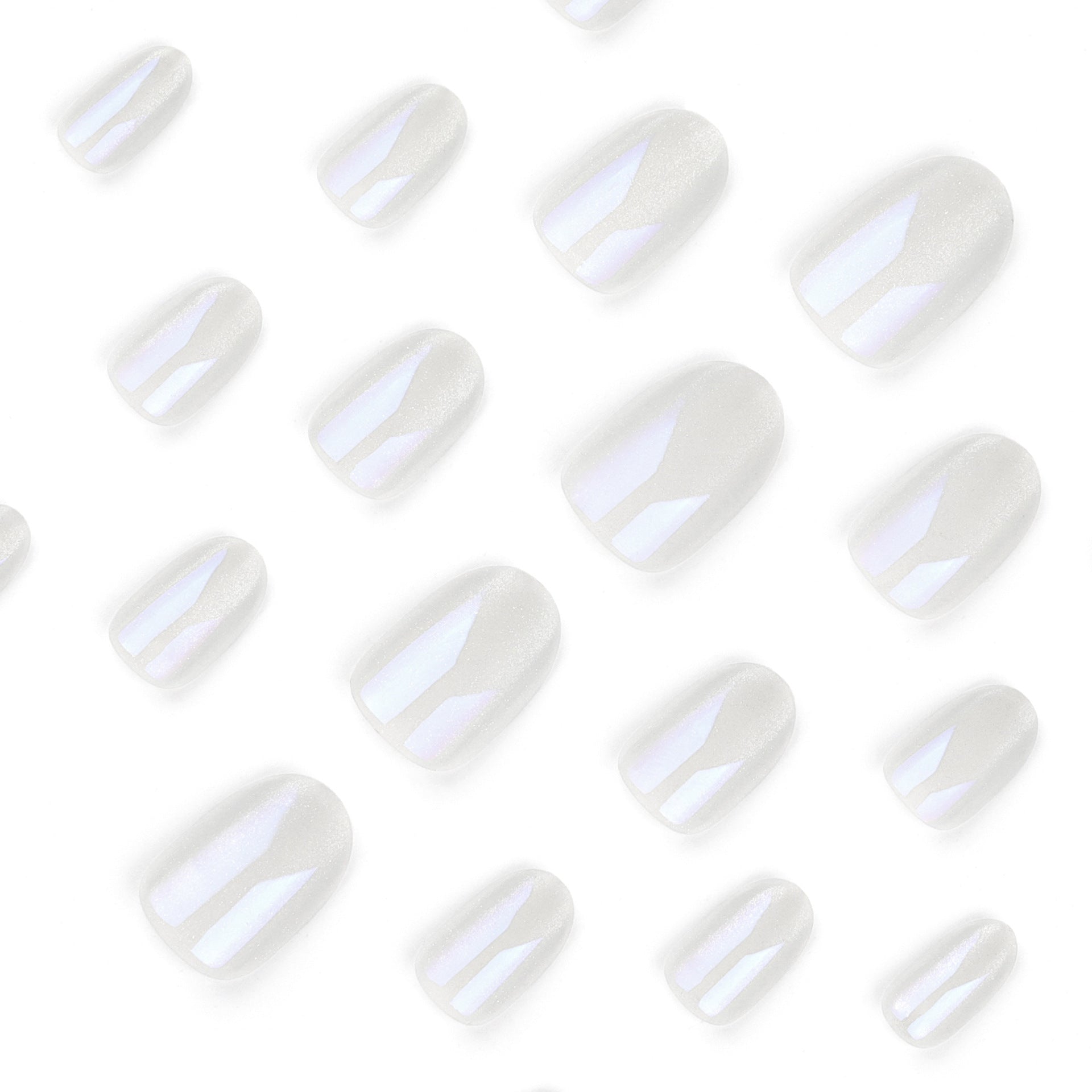 簡約極光貓眼 美甲爆款 純色成品穿戴甲｜365nails