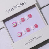 Children's special cute cartoon nail art 3-12 years old girls and children nail art film