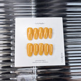 The Essential Solids | Medium Oval ｜Handmade Press-on Nails