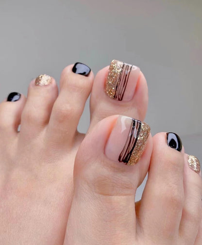Wear nail manicure toenail patch wholesale collection toenail removable  fake nail false nails｜365nails