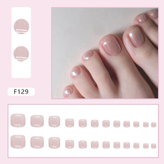 Pó refrescante de verão para unhas postiças Aurora Bright Eye, comprimidos de manicure removíveis, unhas postiças de pressão, atacado de unhas 365nails
