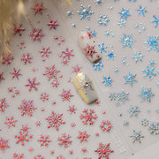 365nails: "Glitter Pink Snowflake" – nail art stickers