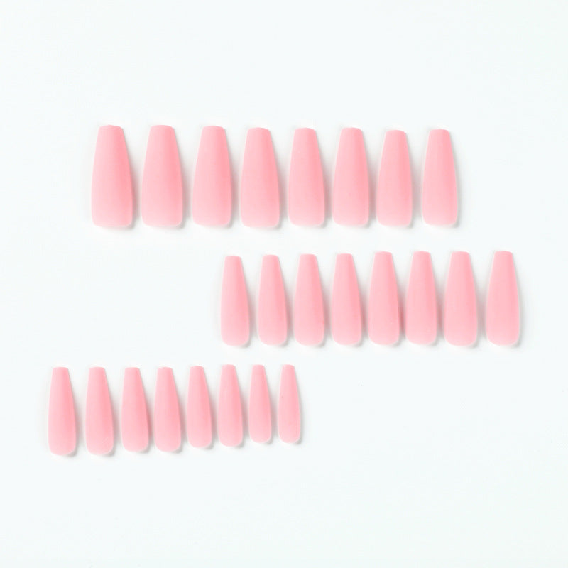 Coleção de unhas de balé longas foscas de cor sólida, atacado de unhas ｜365nails