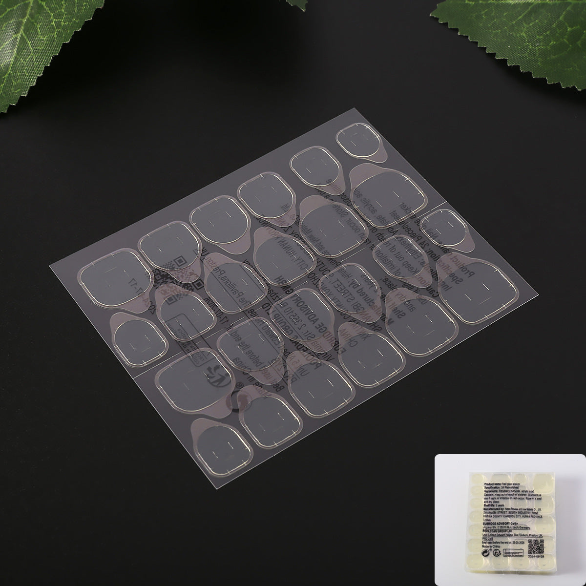 穿戴甲專用果凍黏著貼片 | 50pcs