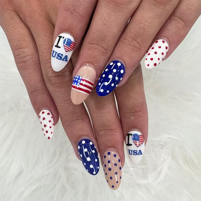 365nails: "I Love USA"