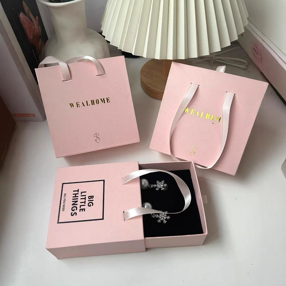 Luxury Handbag‑Style Drawer Box for Press‑On Nails – Elegant Gift Packaging Box