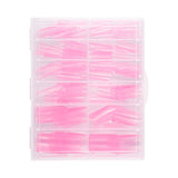 Nail Tips Crystal toenail nail mold with scale extension nail mold, foreign trade special nail mold 120 pieces