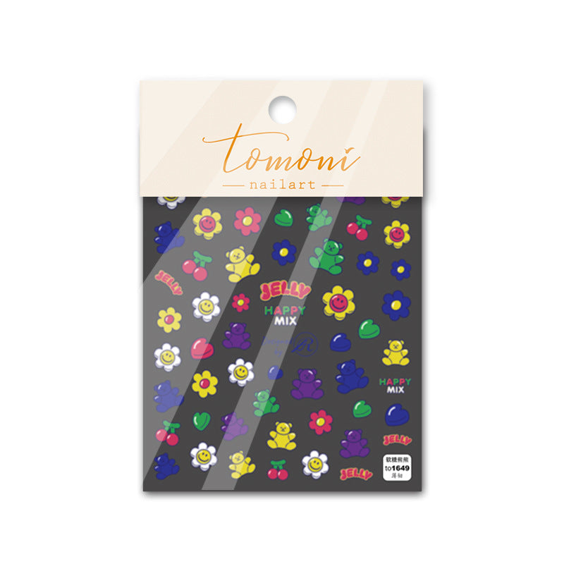 Gummy Bear Happy Mix – Playful Y2K Nail Art Set