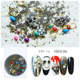 Mixed Christmas Nail Art Charms & 3D Decoration Set (MOQ=3)