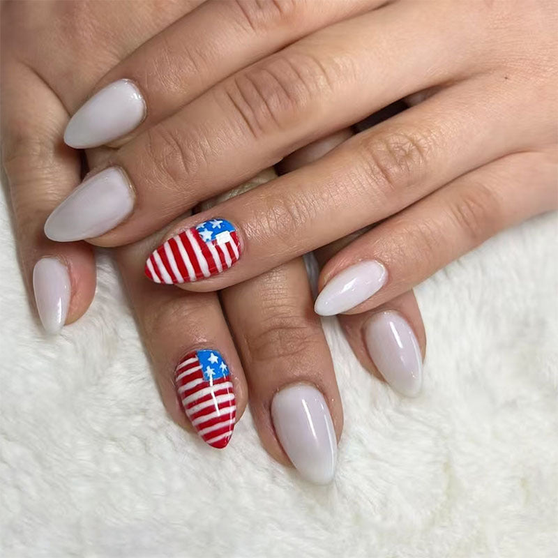 365nails: "Star Spangled Bow"
