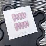 The Essential Solids | Long Coffin ｜Handmade Press-on Nails