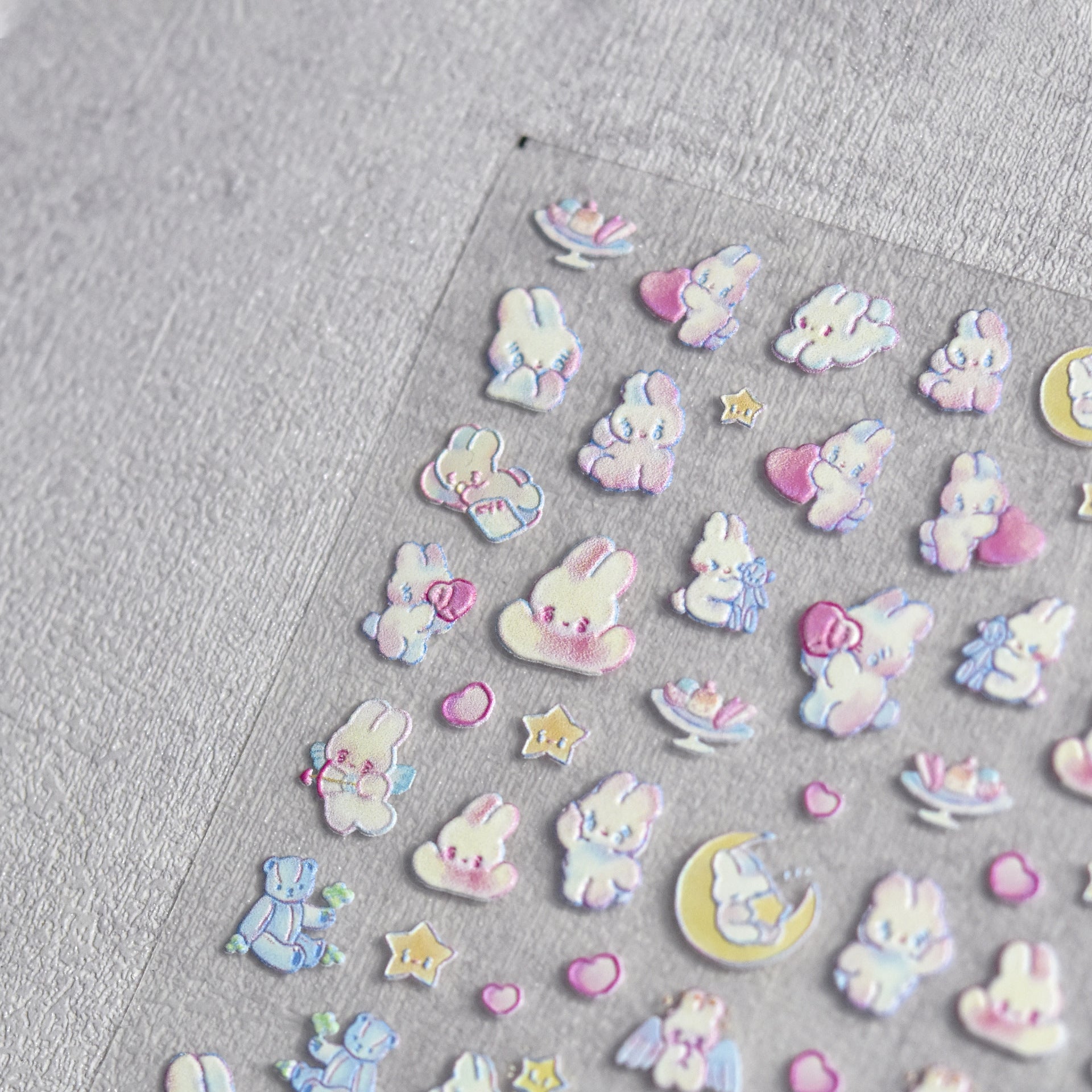 365nails: "Cute Miffy Rabbit Cartoon" – nail art stickers