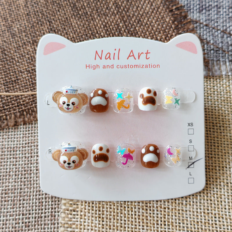 365nails：Duffy 的爪子樂園 — 手工製可愛短款橢圓形穿戴甲