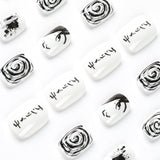 press on nails film black and white sweet and cool press on nails autumn and winter cartoon animation  nails patch press on nails film wholesale｜365nails