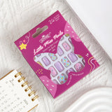 Kids press-on nails 24 pieces of almond armor cute cartoon small floral super glitter wearable 3-12