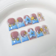 Ocean Bloom Series Press-On Nails