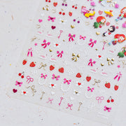 365nails: "Sweet Cherry & Ribbon" – nail art stickers