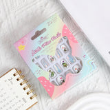 Kids press-on nails Moon bear phosphorescent plating is safe and environmentally friendly