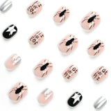 Europa, América, s, unhas postiças, adesivos curtos para unhas de Halloween, peças especiais para unhas artísticas no atacado｜365nails