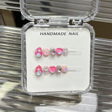 Sweet Cartoon Candy Kids Press On Nails Assorted Set