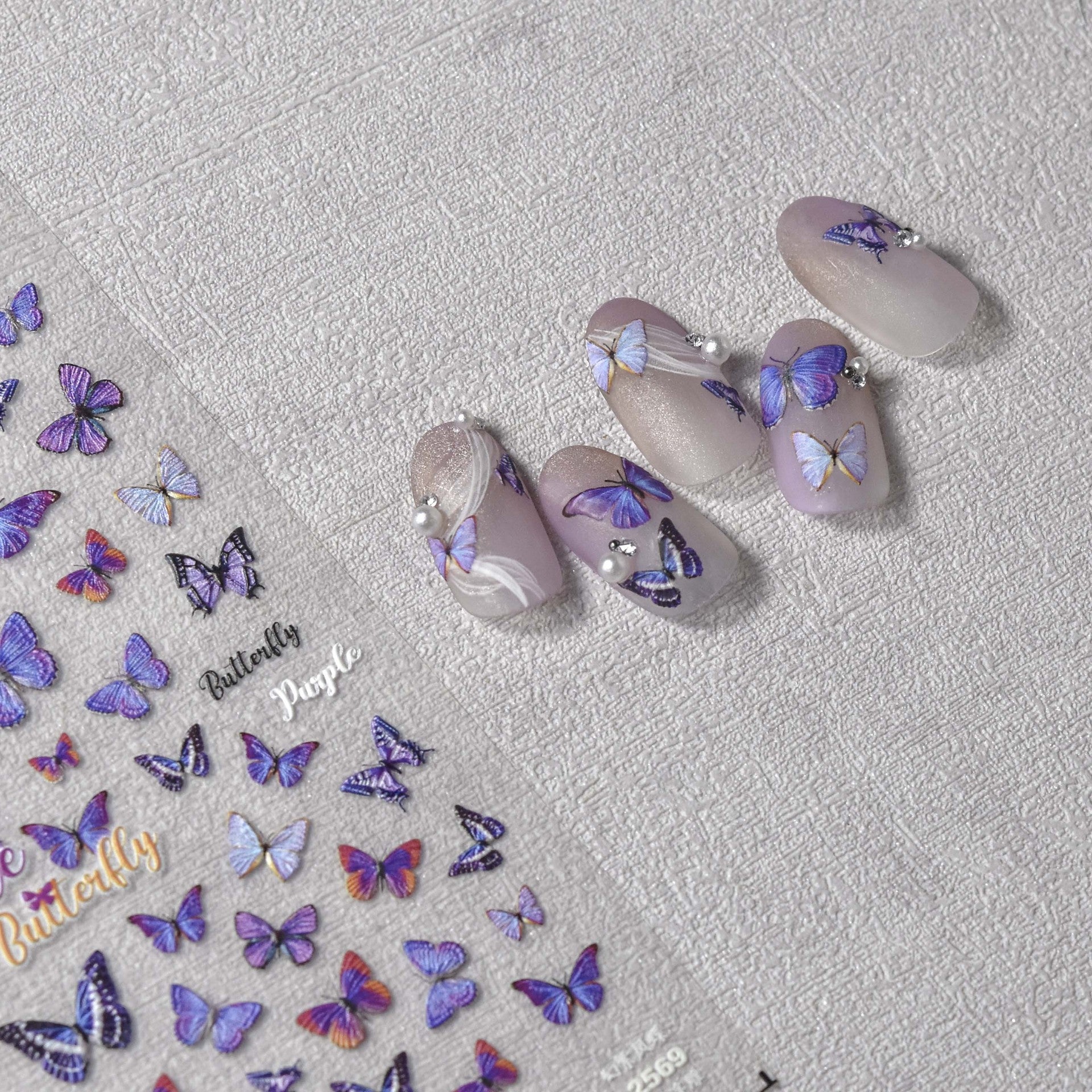 365nails: "실사풍 귀여운 고양이 얼굴 컬렉션" – 네일 아트 스티커