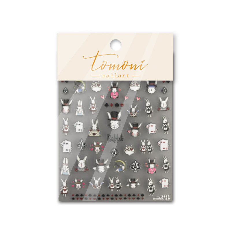 Bunny Multi-Role Play – Cute Cartoon Nail Art Set