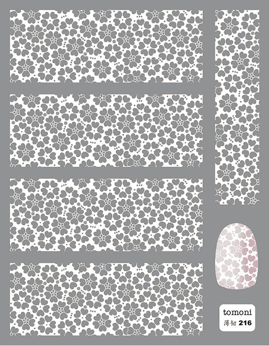 365nails: "Vintage White Lace Border" – Nail Art Stickers