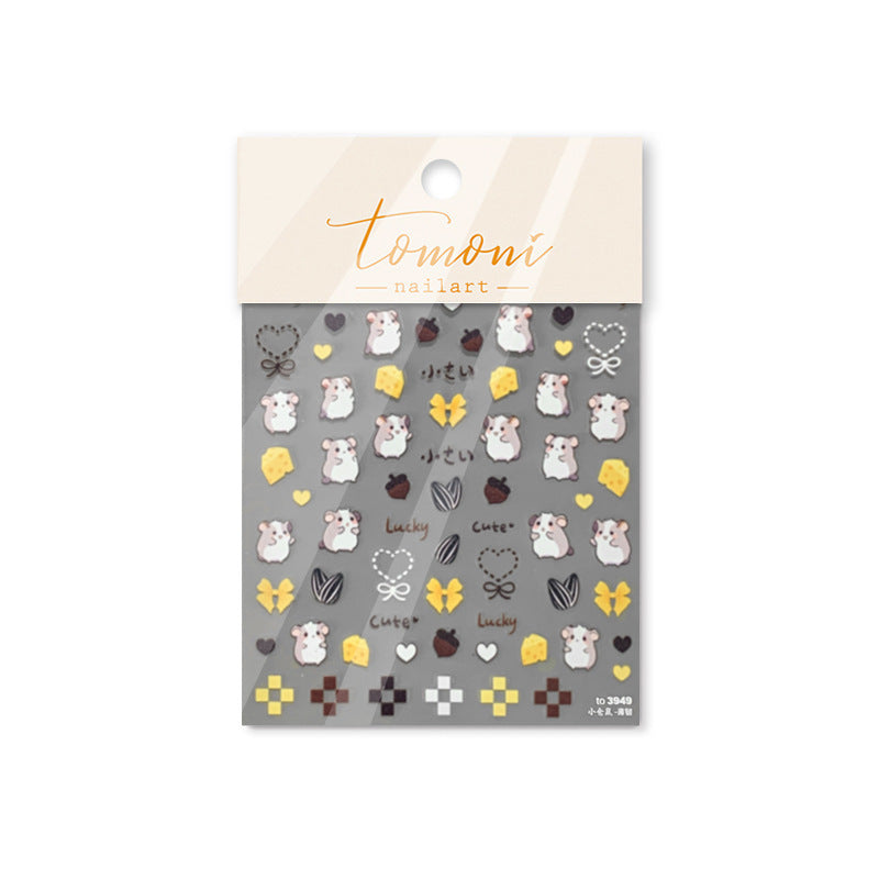 365nails: "Floral Corgi" – nail art stickers