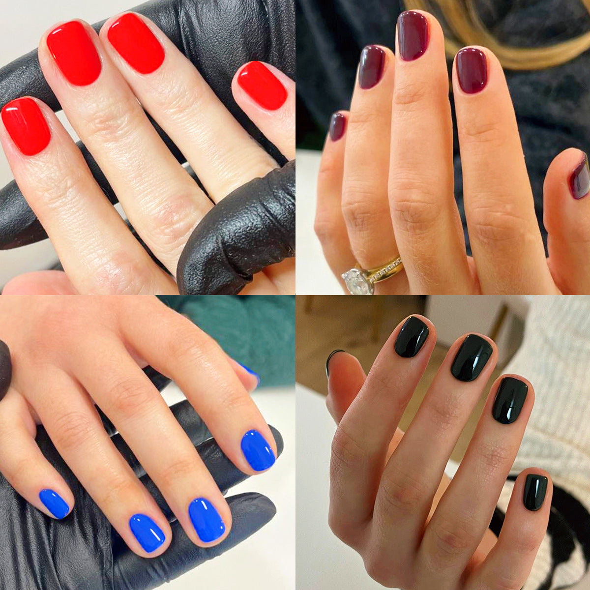 短款純色系列 完成款可拆卸甲貼｜365nails