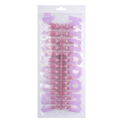 Nail Tips new press on nails French love long square fake nail 120 pieces detachable finished product patch manicure