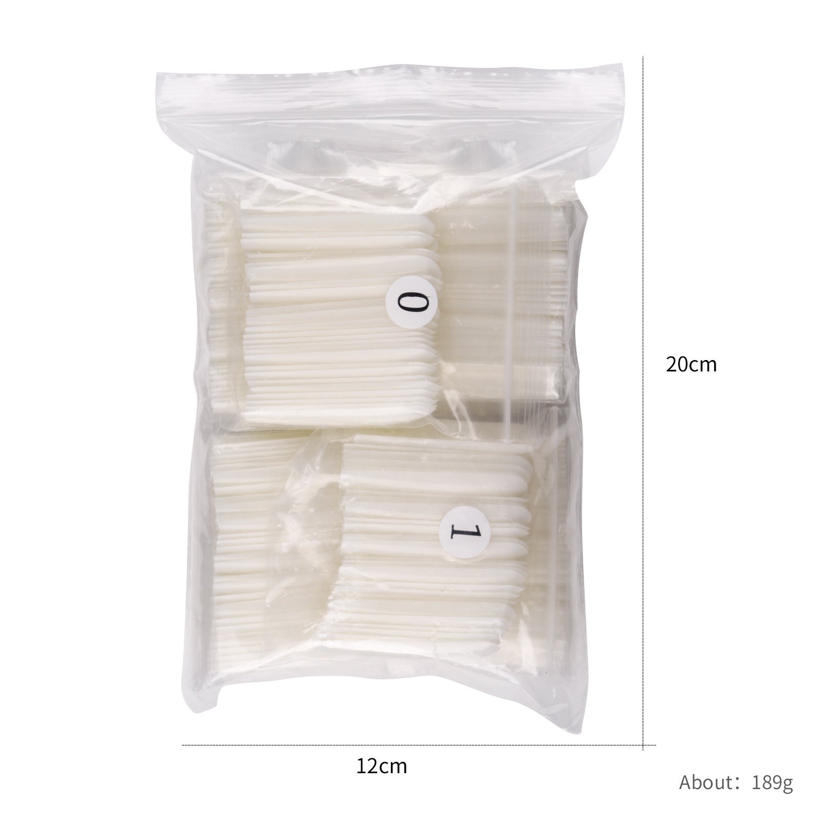 Drama Collection: "XXXXL Tube" – Extra Long XXXL Tube Nail Tips