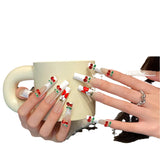 Pure handmade press on nails   nail art fake nails beauty | 365nails