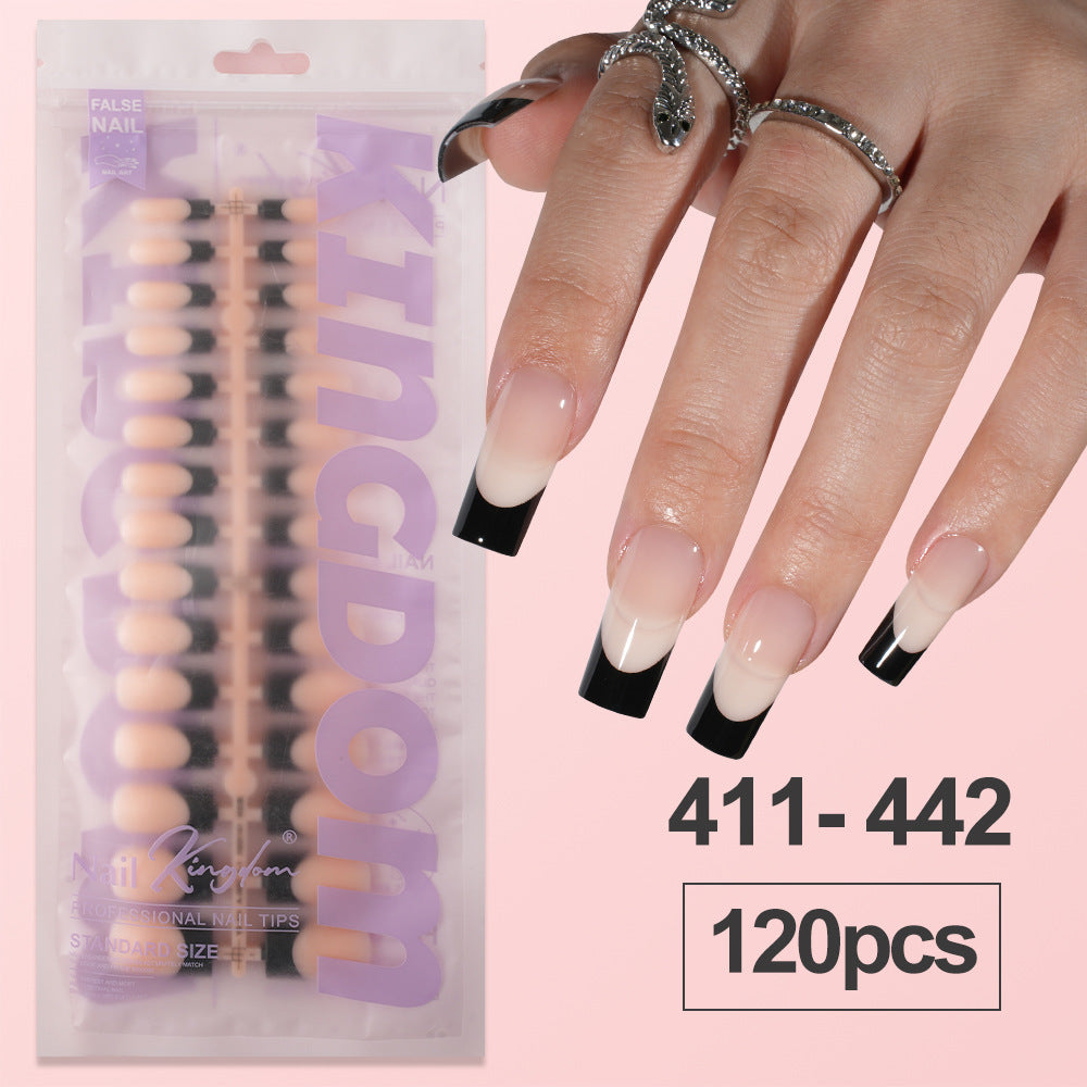 Nail Tips French prefabricated nail pads, whole bags, new non-marking removable fake nail patches, French press on nails