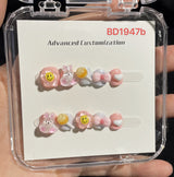 Sweet Cartoon Candy Kids Press On Nails Assorted Set