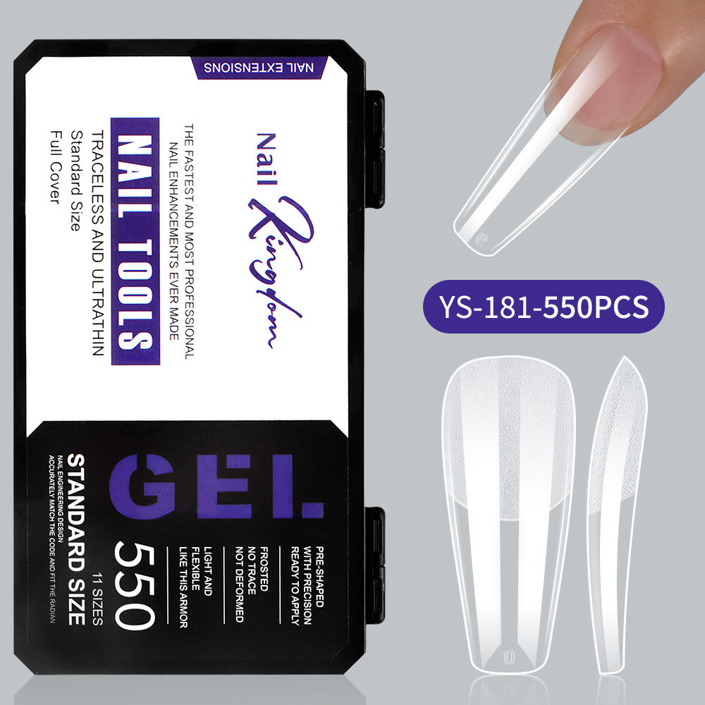 Pro Multi-Style Collection: "Gel Nail Tip Assortment" – Gel Nail Tips (550pcs)