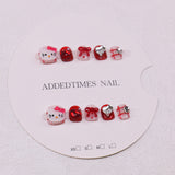 Children's special cute cartoon nail art 3-12 years old girls and children nail art film