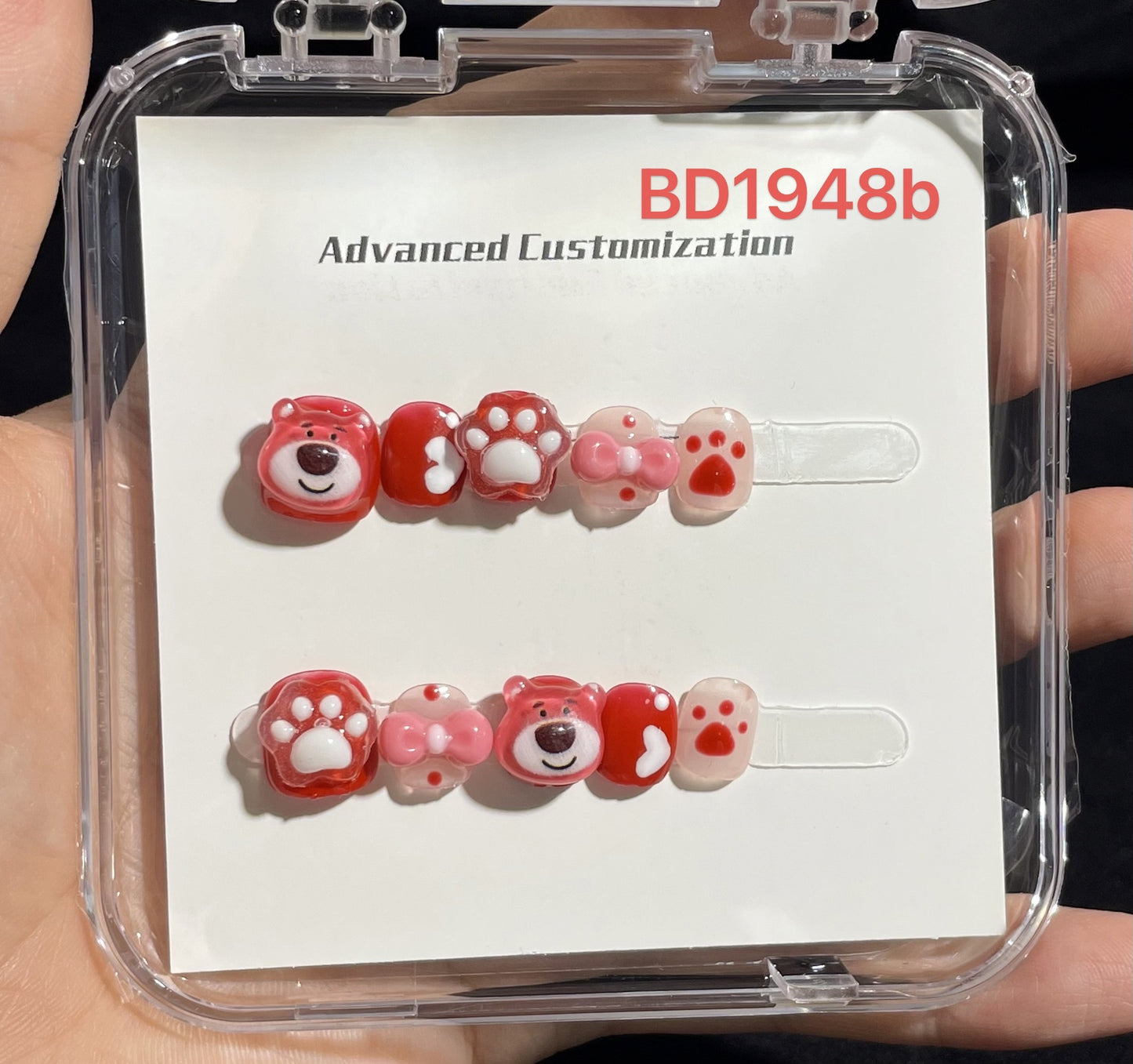 Sweet Cartoon Candy Kids Press On Nails Assorted Set