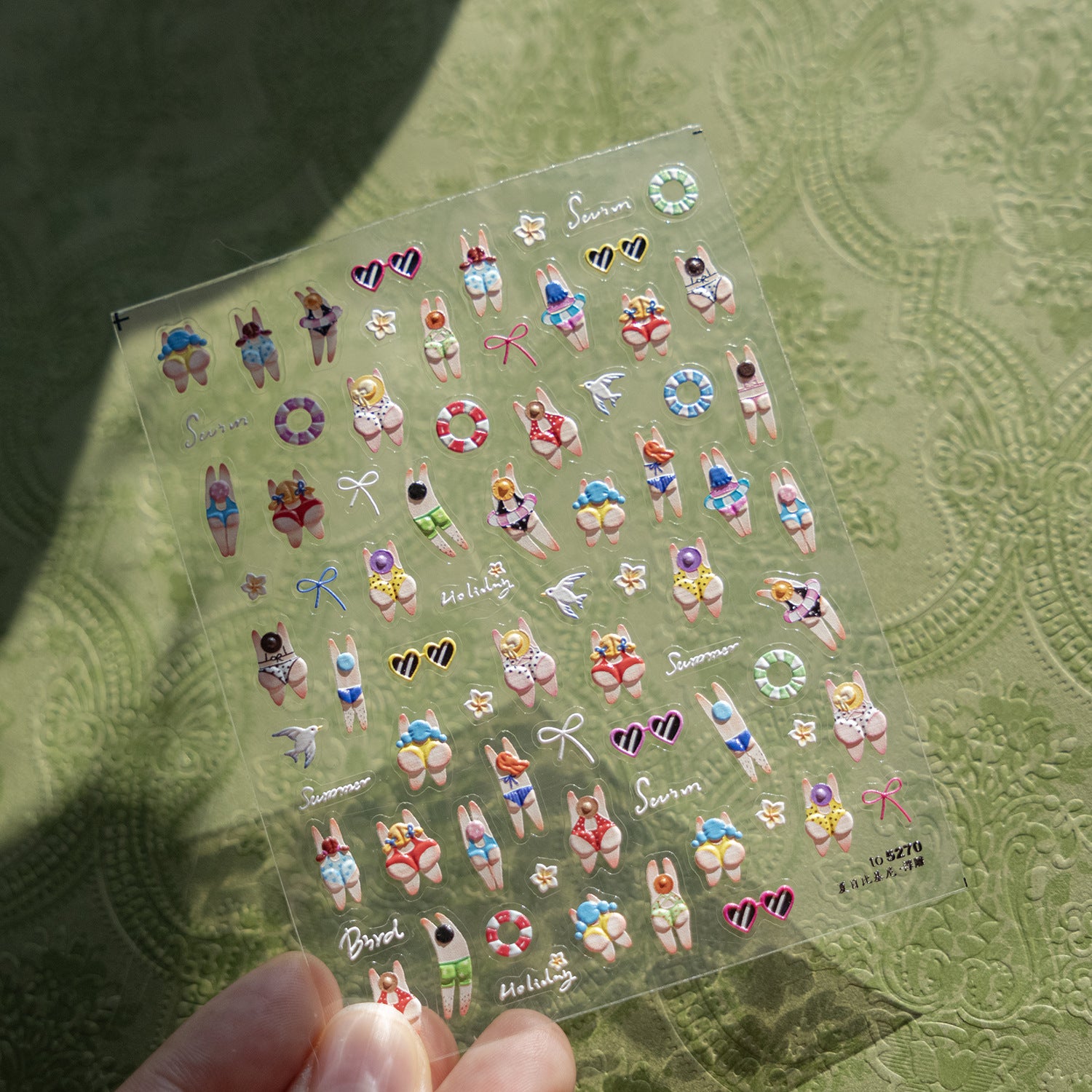 365nails: "Summer Beach Babe" – nail art stickers