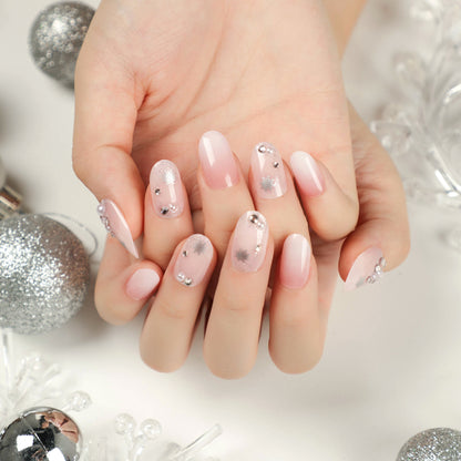 Fake nails press on nails Christmas wear nail art finished collection nail patch nail art sticker factory sales｜365nails