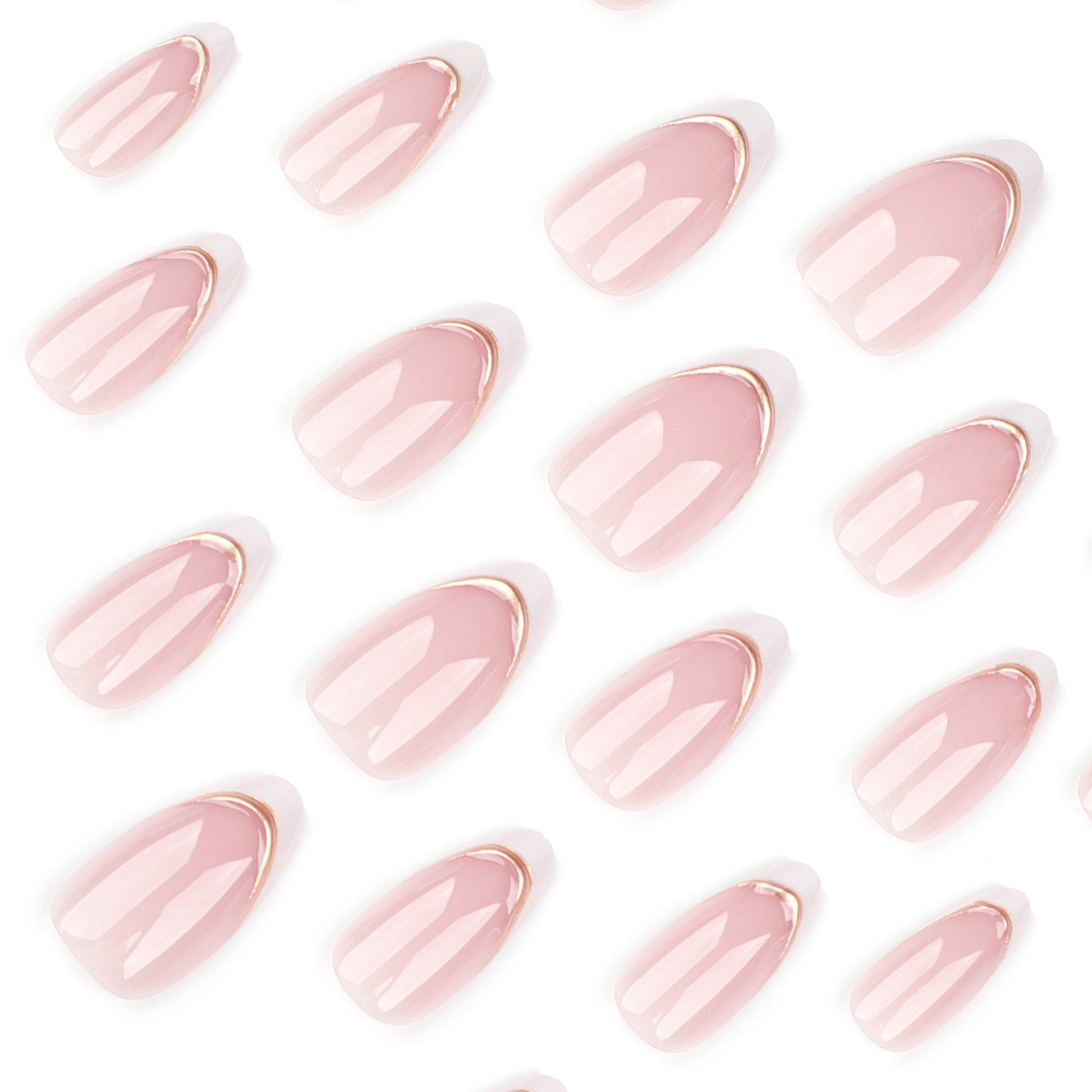 簡約法式白 3D金條 可拆卸 成品｜365nails