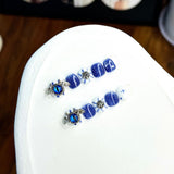 Cute Candy Cartoon Kids Press On Nails Mixed Style Set