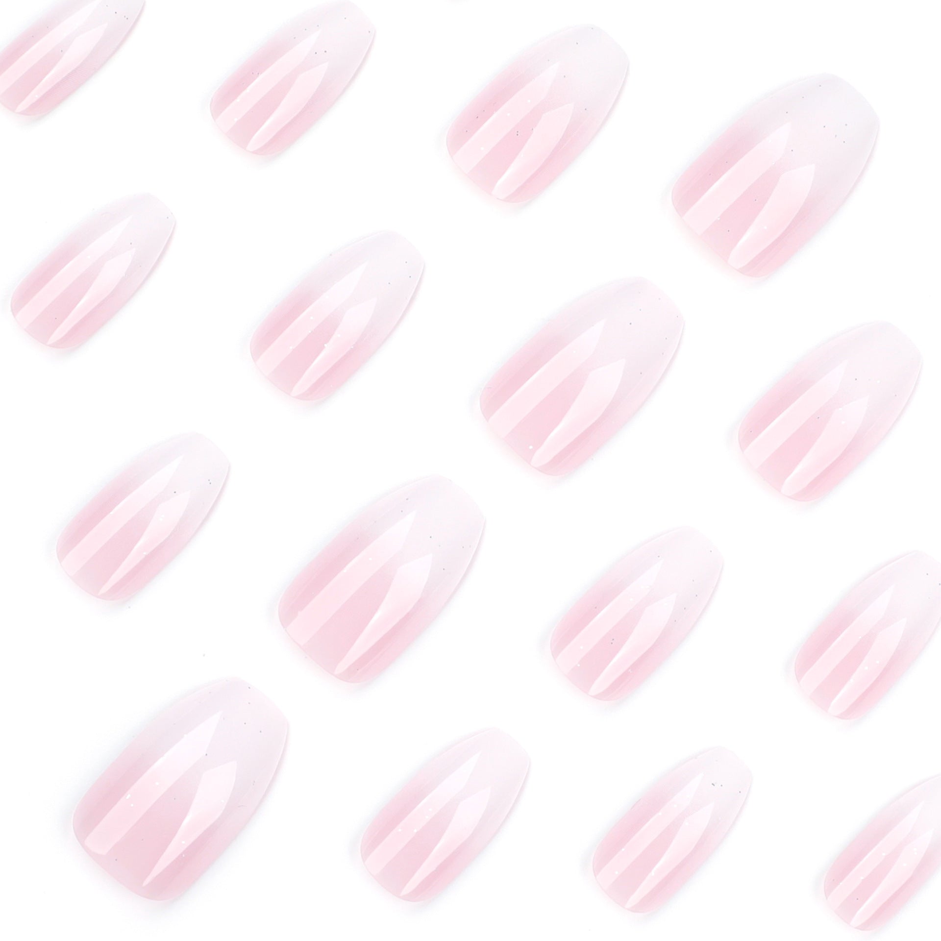 Polvo de uñas blanco sencillo y fácil de usar, con cambio gradual, para empalmar uñas cortas, manicura de ballet, uñas postizas al por mayor | 365nails