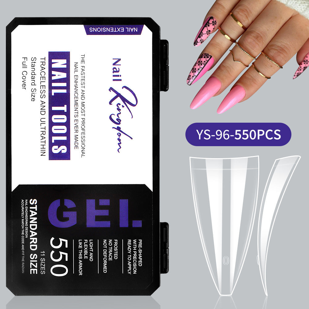 Pro Multi-Style Collection: "Gel Nail Tip Assortment" – Gel Nail Tips (550pcs)