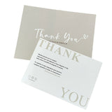 Minimalist Thank‑You Card – English Gratitude Insert for Small Business Packaging