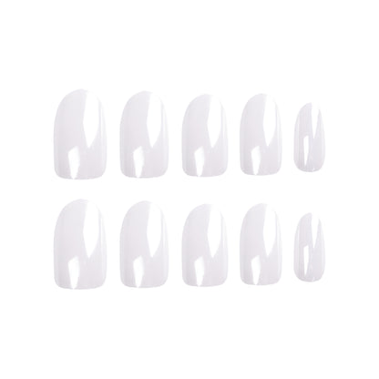 Wear fake nail pads White laser nail pads Removable nail pads Wholesale nail patches Wearable nail stickers｜365nails