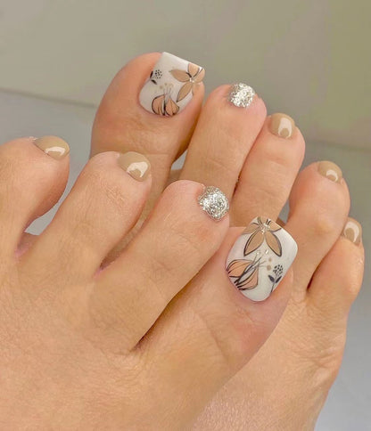 Wear nail manicure toenail patch wholesale collection toenail removable  fake nail false nails｜365nails