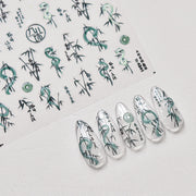 365nails: "Bambou à l'encre" – Autocollants Nail Art