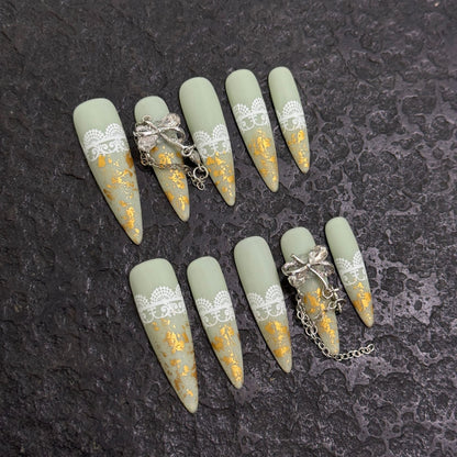 Unhas postiças artesanais puras, unhas postiças, beleza | 365nails