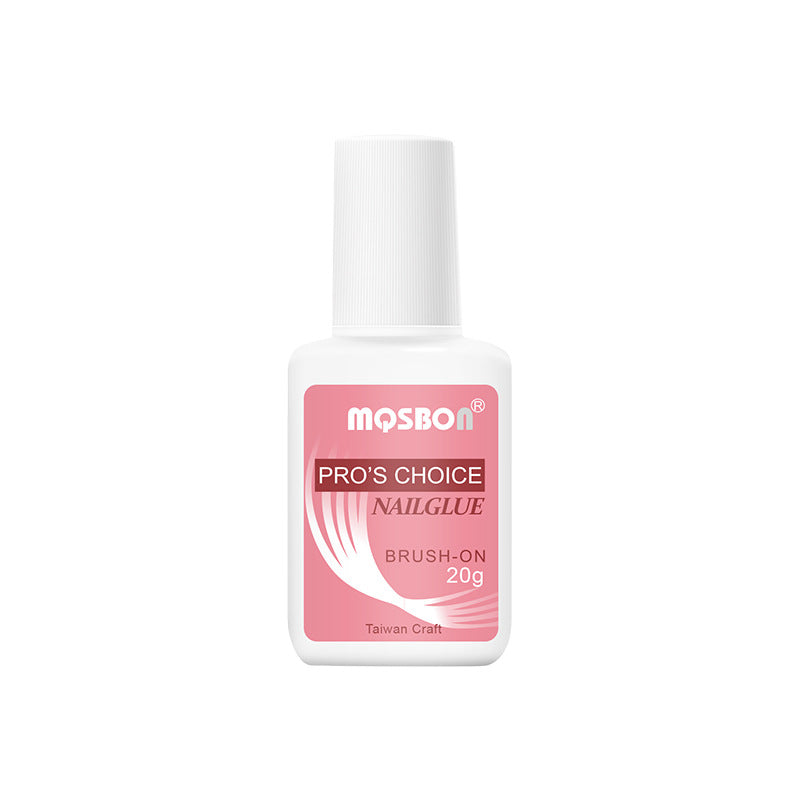 MOSBON PRO'S CHOICE 프레스온 네일용 네일 글루 — 광원 불필요, 초속건(3초) 강력 접착, 네일 친화적