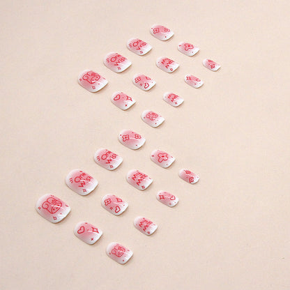 Short Cute kids nails｜365nails